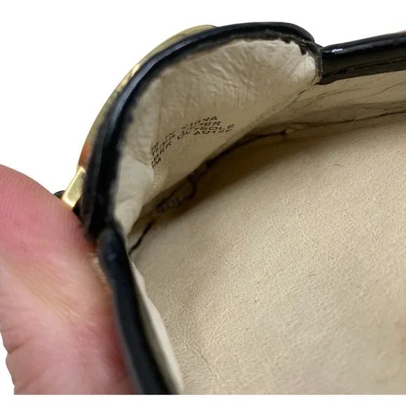 Michael x Michael Kors Fulton Leopard Calf Hair Driving Moccasins Flats Sz 6.5 - Picture 9 of 12